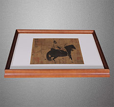 都兰书画装裱配框服务案例